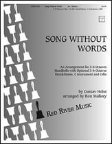 Song Without Words Handbell sheet music cover